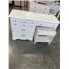Image 1 : WHITE PRENCH PROVINCIAL STYLE DESK WITH STOOL