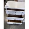 Image 2 : WHITE PRENCH PROVINCIAL STYLE DESK WITH STOOL