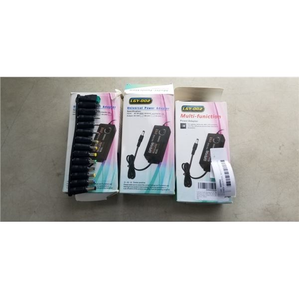 3 NEW UNIVERSAL MULKTI FUNCTION POWER SUPPLIES