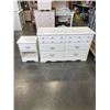 Image 1 : WHITE PRENCH PROVINCIAL STYLE DRESSER AND NIGHT STAND