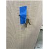Image 5 : PAIR OF 2 DRAWWER ROLLING ORGANIZERS WITH KEYS
