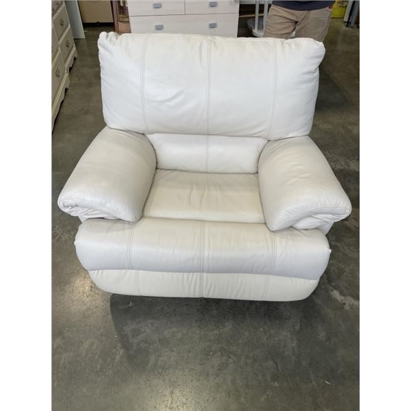 KENDYL LEATHER ROCKING RECLINER CHAIR