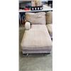 Image 2 : ASHLEY FURNITURE BROWN FABRIC SECTIONAL SOFA