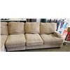 Image 3 : ASHLEY FURNITURE BROWN FABRIC SECTIONAL SOFA