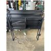 Image 6 : KINGSIZE POWER HEADBOARD W/ SHELVES