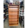 Image 1 : TEAK BOOKSHELF 6.5FT TALL