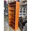 Image 3 : TEAK BOOKSHELF 6.5FT TALL