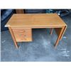 Image 1 : TEAK DESK W/ DROP SIDE