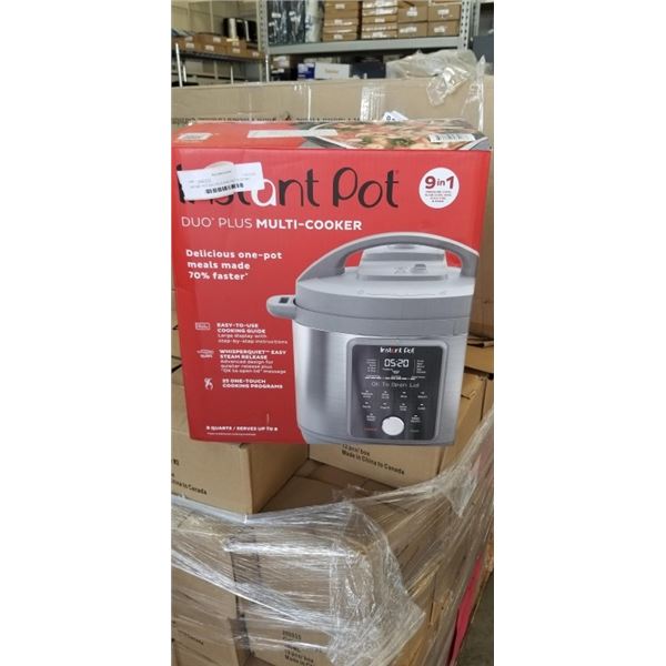 INSTANT POT DUO PLUS 9-IN-1 8QT ELECTRIC PRESSURE COOKER - TESTED WORKING, RETAIL $209