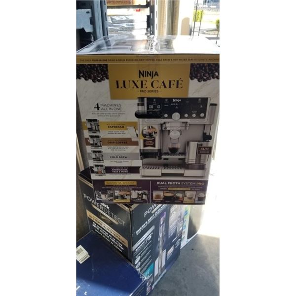 NINJA CAFE LUXE PRO SERIES 4-IN-1 ESPRESSO MACHINE - TESTED WORKING, RETAIL $999