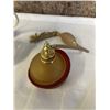 Image 3 : 2 VINTAGE VENETIAN GLASS PERFUME BOTTLES W/ ORIGINAL ATOMIZERS