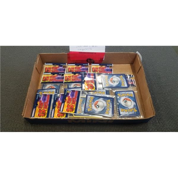 12 PACKS, 180 CARDS TOTAL POKEMON CARDS, UNOPENED
