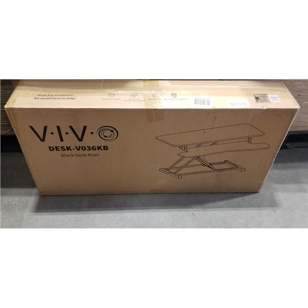 VIVO BLACK DESK RISER