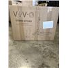 Image 1 : VIVO SIT TO STAND SINGLE MONITOR WALL MOUNT WORK STATION