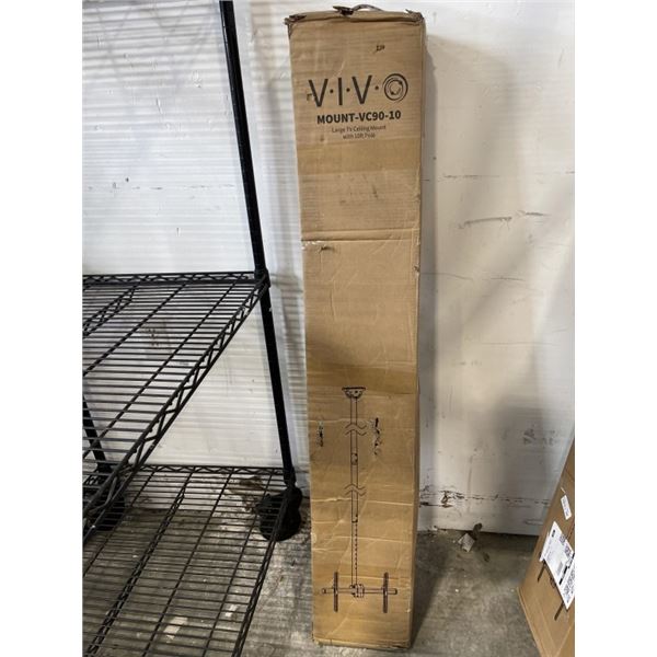 VIVO LARGE TV CEILING MOUNT WITH 10FT POLE