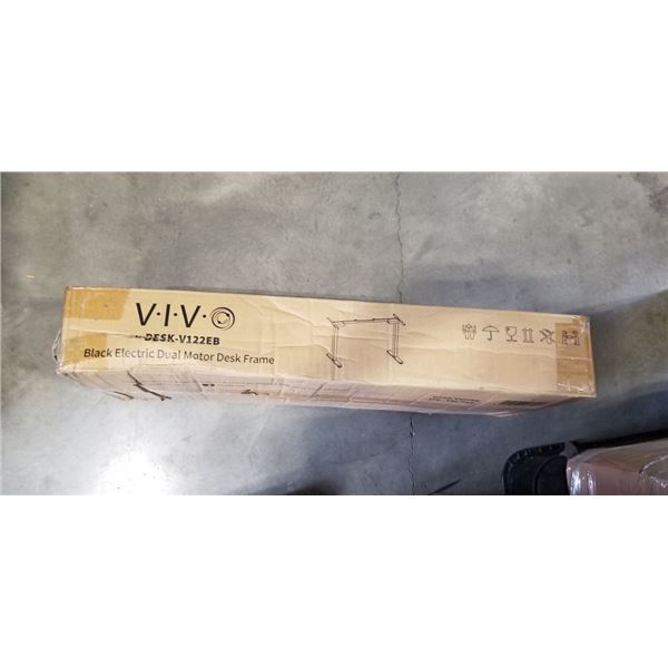 VIVO BLACK ELECTRIC DUAL MOTOR DESK FRAME