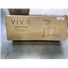 Image 1 : VIVO WHIT ELECTRIC FLIP DOWN CEILING TV MOUNT