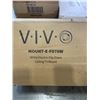 Image 3 : VIVO WHIT ELECTRIC FLIP DOWN CEILING TV MOUNT
