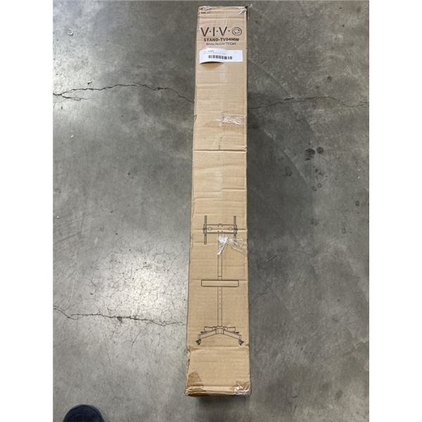 VIVO WHITE MOBILE TV CART