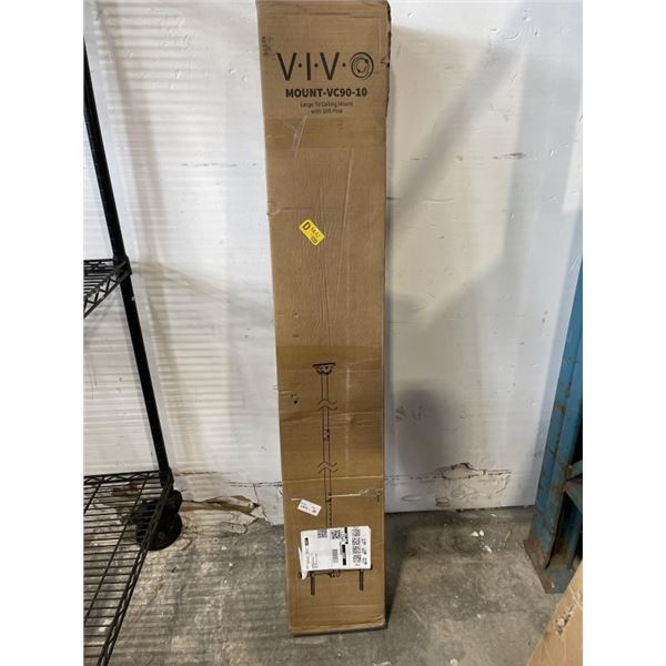 VIVO LARGE TV CEILING MOUNT WITH 10FT POLE