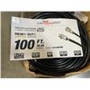 Image 3 : AS NEW INDOOR/OUTDOOR 3-WIRE GROUNDED HEAVY DUTY LIGHTED 100FT 14AWG 13A ETENSION CORD BLACK