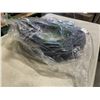 Image 2 : AS NEW 75FT BLACK  INDOOR OUTDOOR HEAVY DUTY LIGHTED 3 WIRE GROUNDED EXTENSION CORD 12AWG