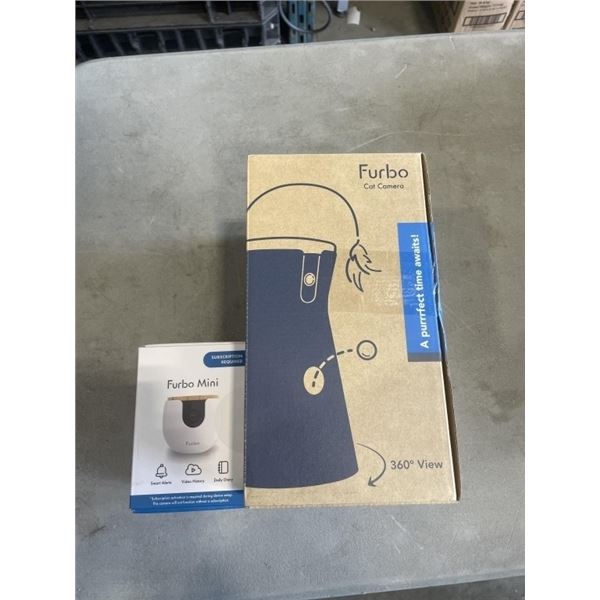 FURBO CAT CAMERA MODEL 3.5 AND FURBO MINI 2 PET CAMERAS