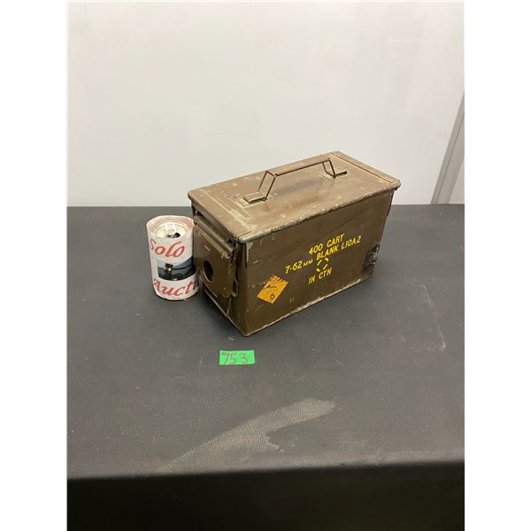 Army issue ammunition box
