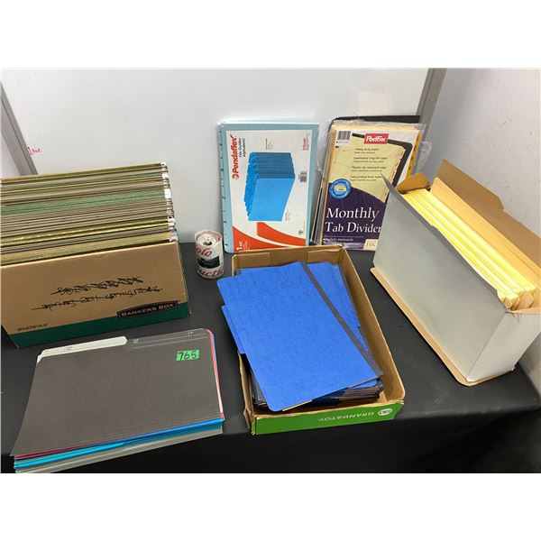 Lot of file folders