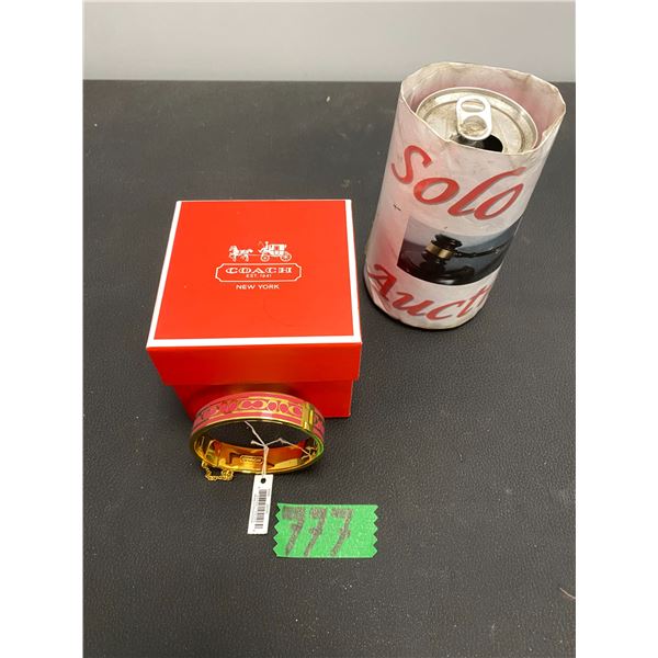 Coach brand bracelet