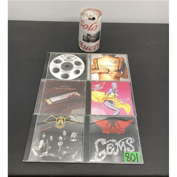 Lot of 6 Aerosmith music CDs