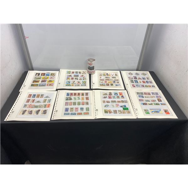 Large stamp collection