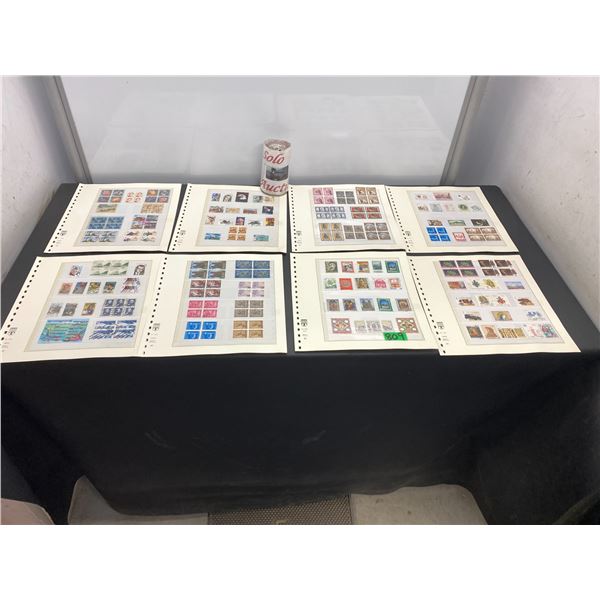Large stamp collection