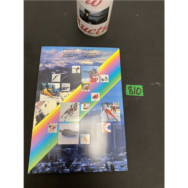 1988 Calgary Olympic Winter Games Canadian stamp collection