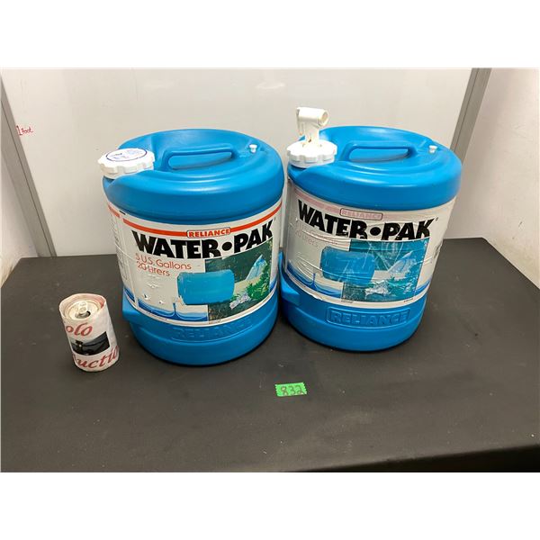 2 WaterPak Jug 5 US Gallons