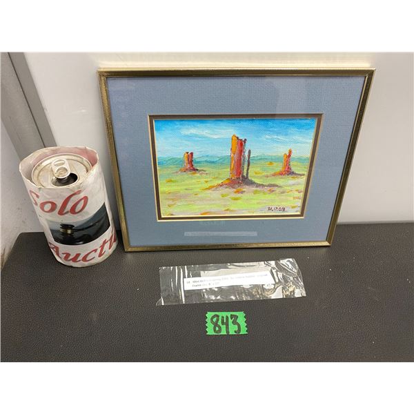 Mon Valley in Spring 2004 by Valerie Bulitko 8" x 10"