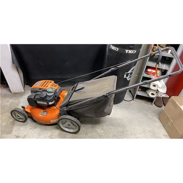 Husqvarna lawn mower with Briggs & Stratton gas engine