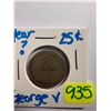 Image 1 : George V Canadian 25 cent coin