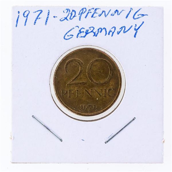 1971 20 PFENNING Germany