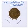Image 1 : 1971 20 PFENNING Germany