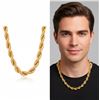 Image 1 : Valencia 18kt Gold Layered Oro Laminado 60cm Rope