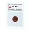 Image 1 : Canada 2004 One cent PL66 KSA SLAB