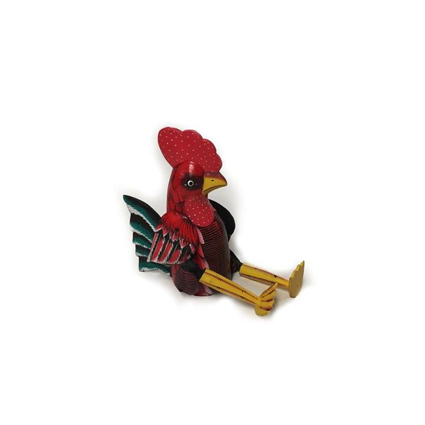 Articulated Hand-Carved & Hand-Painted Indonesian