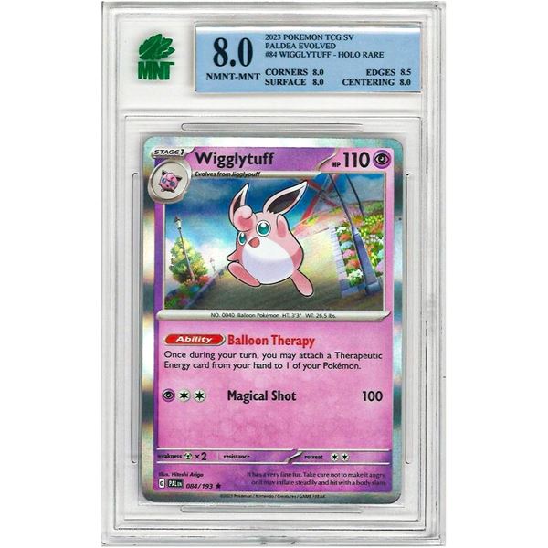 2023 Pokemon Tcg Sv " WIGGLYTUFF " # 84 - Paldea E