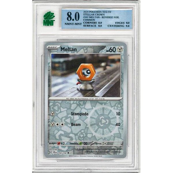 2024 Pokemon Tcg Sv " MELTAN " # 102 - Stellar Cro