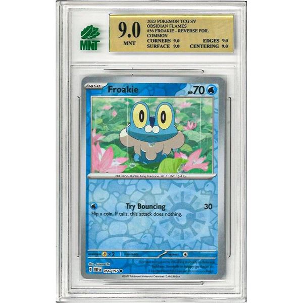 2023 Pokemon Tcg Sv " FROAKIE " # 56 - Obsidian Fl