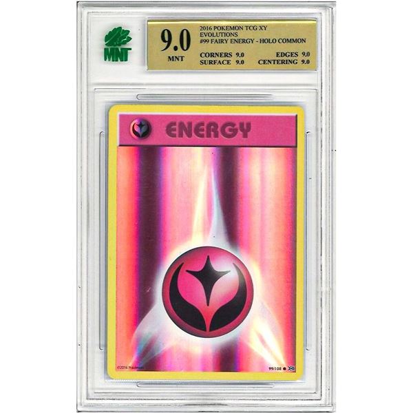 2016 Pokemon Tcg Xy " FAIRY ENERGY " # 99 - Evolut