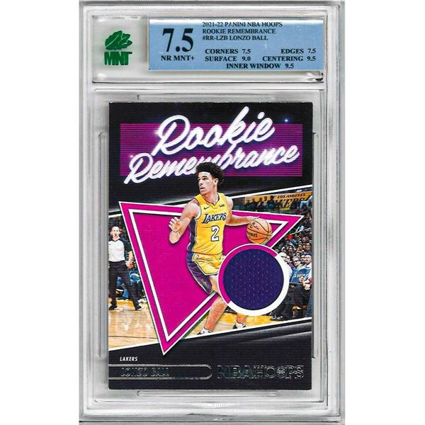 2021-22 " LONZO BALL " # RR-LZB - Panini Nba Hoops