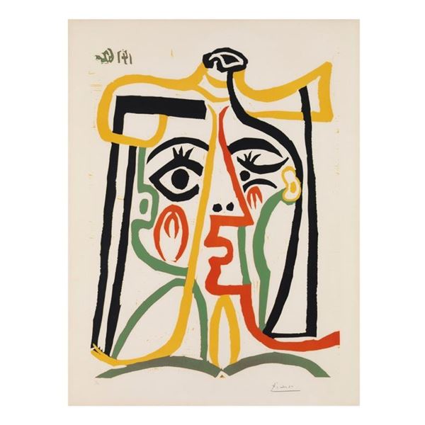 Picasso 11x14 Head Of A Woman (Multi)