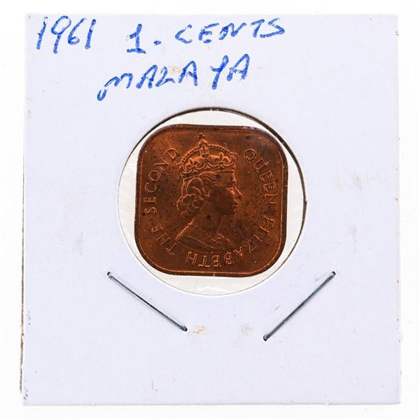 1961 MALAYA  One cent